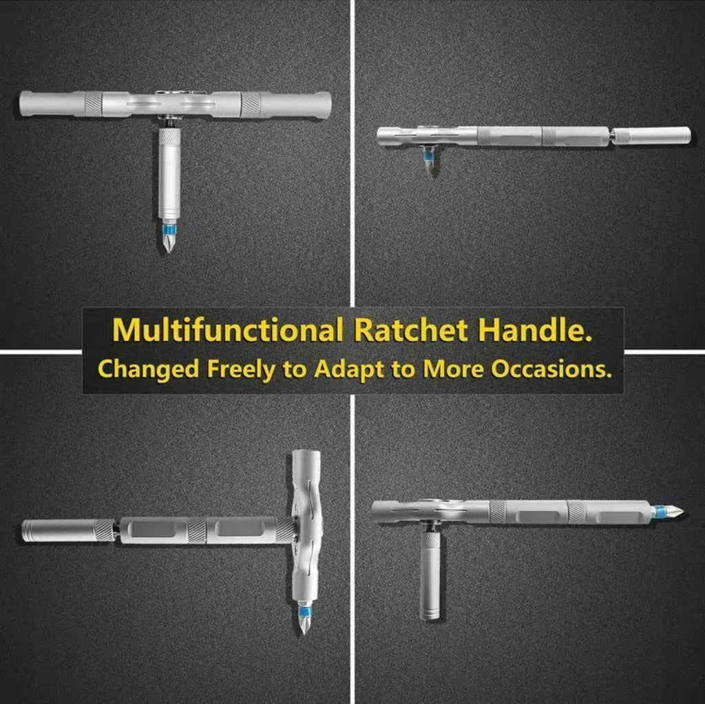 24-in-1 Magnetic Ratchet Screwdriver Set
