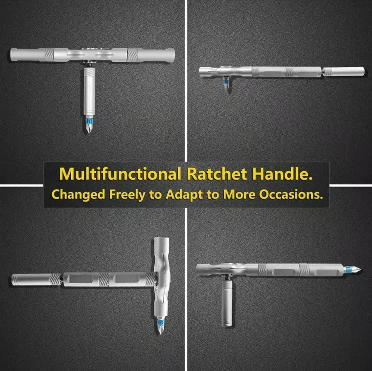 24-in-1 Magnetic Ratchet Screwdriver Set