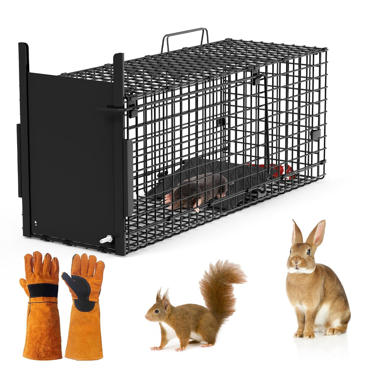Humane Live Animal Trap – 40" (Raccoon & Opossum)