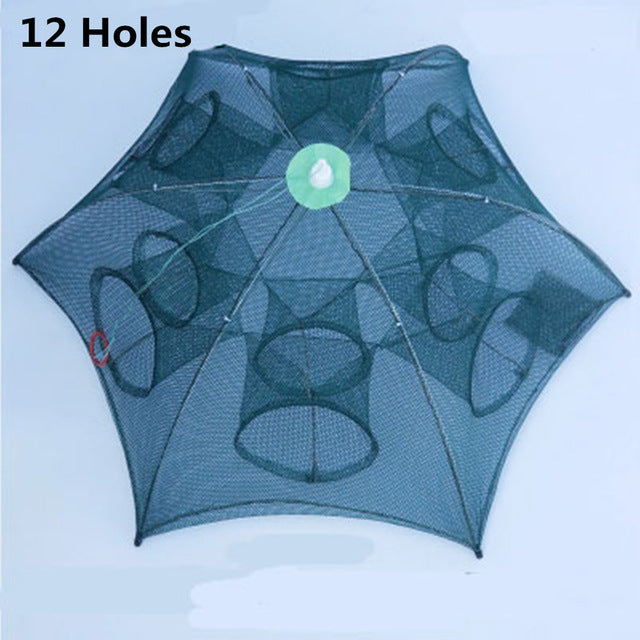 Collapsible Fish & Shrimp Trap – Multi-Entry