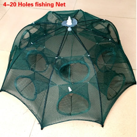 Collapsible Fish & Shrimp Trap – Multi-Entry
