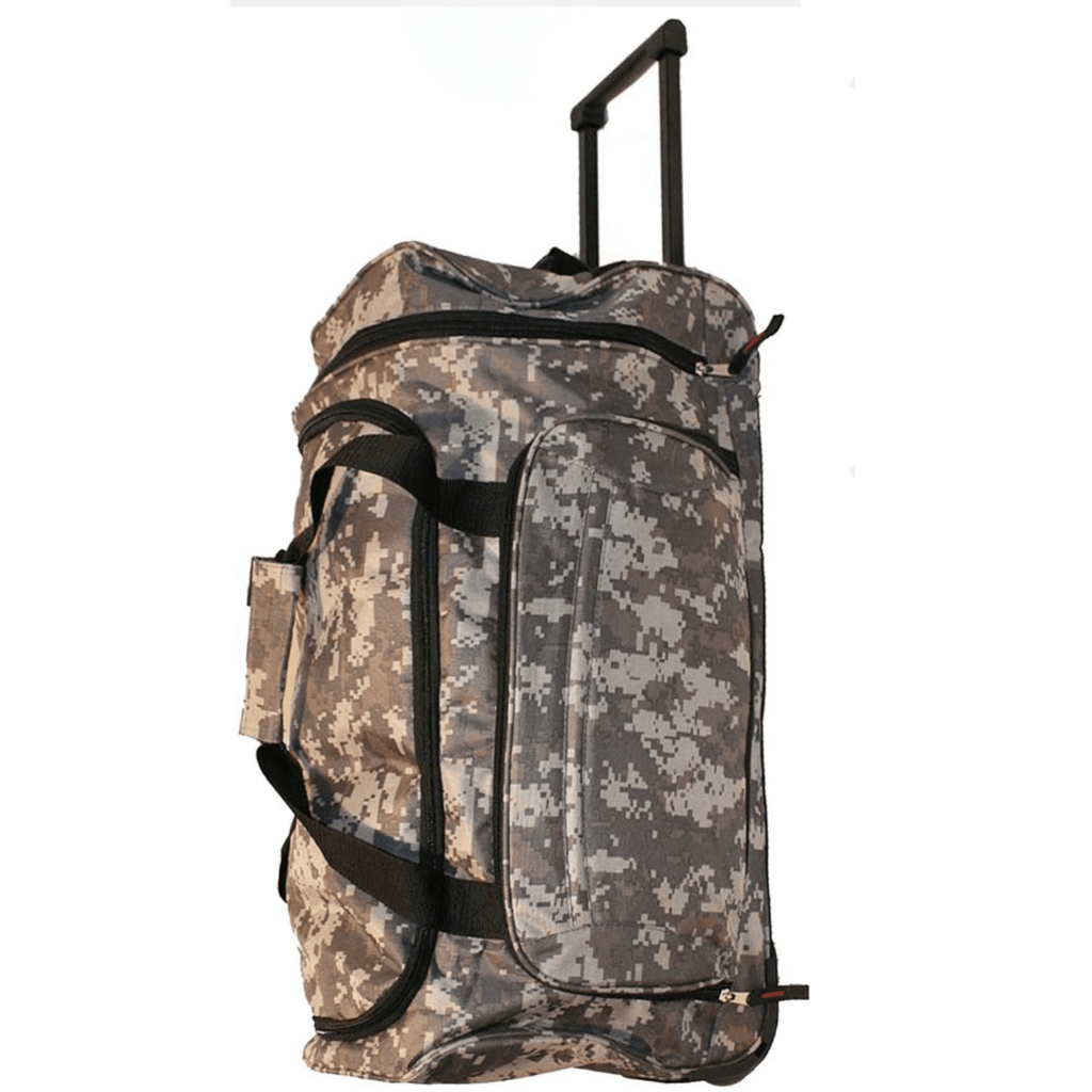 3-Day Emergency Food & Survival Kit – Rolling Camo Bag