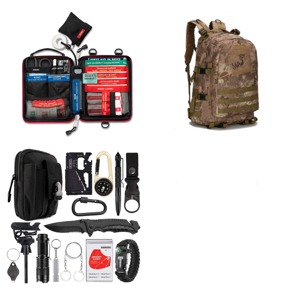 Multi-Function Camping Survival Tool