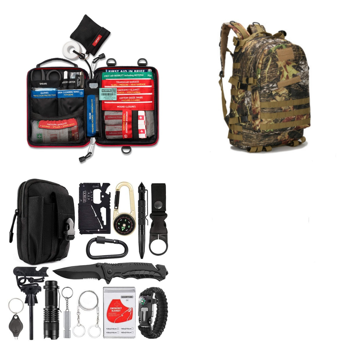 Multi-Function Camping Survival Tool