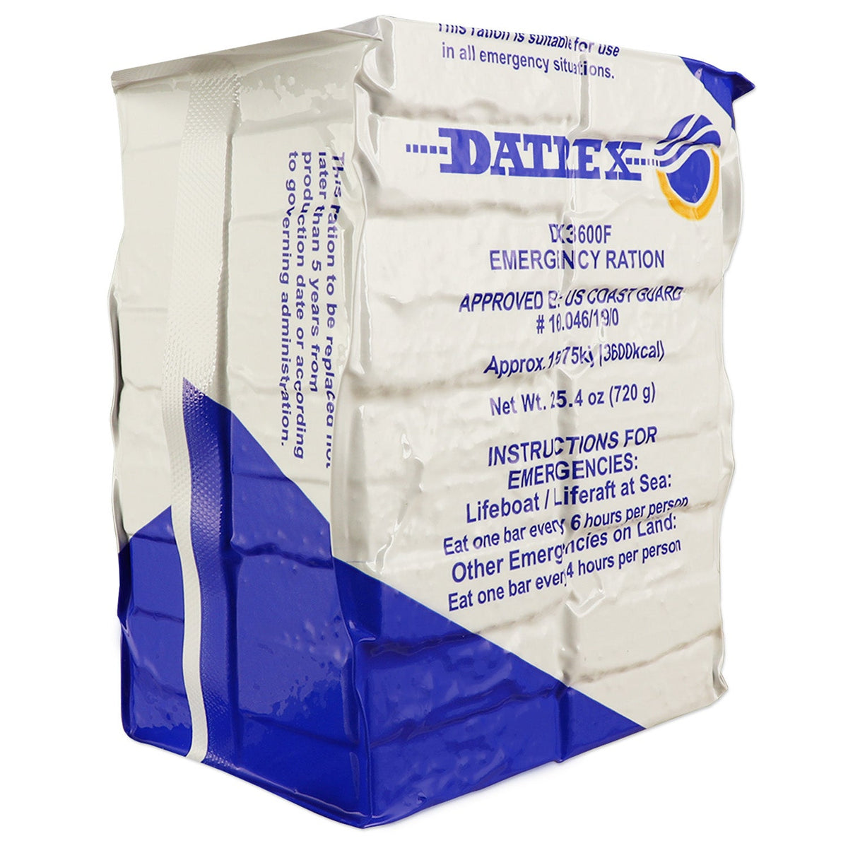 Datrex 3,600-Calorie Emergency Food Bar – USCG Approved