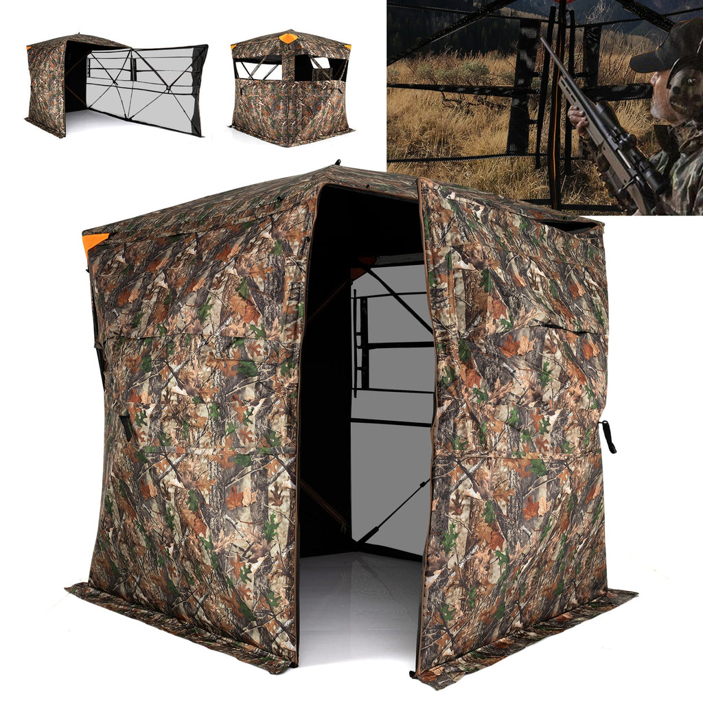 270° See-Through Pop-Up Hunting Blind – 3–4 Person