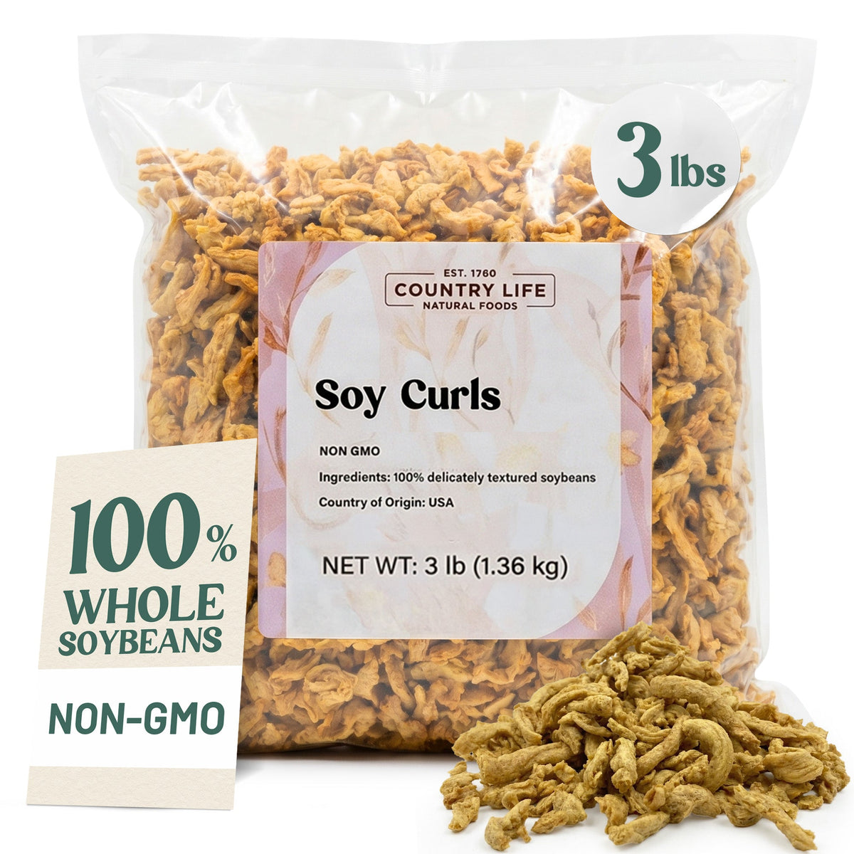 Butler Soy Curls – Non-GMO Plant Protein