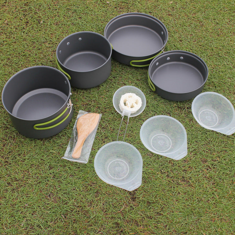 Nesting Camp Cookware Set for 2–3 People