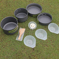 Nesting Camp Cookware Set for 2–3 People