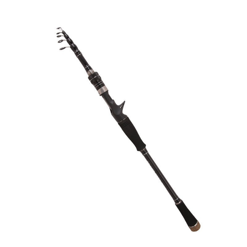 Ultralight Telescopic Carbon Fishing Rod