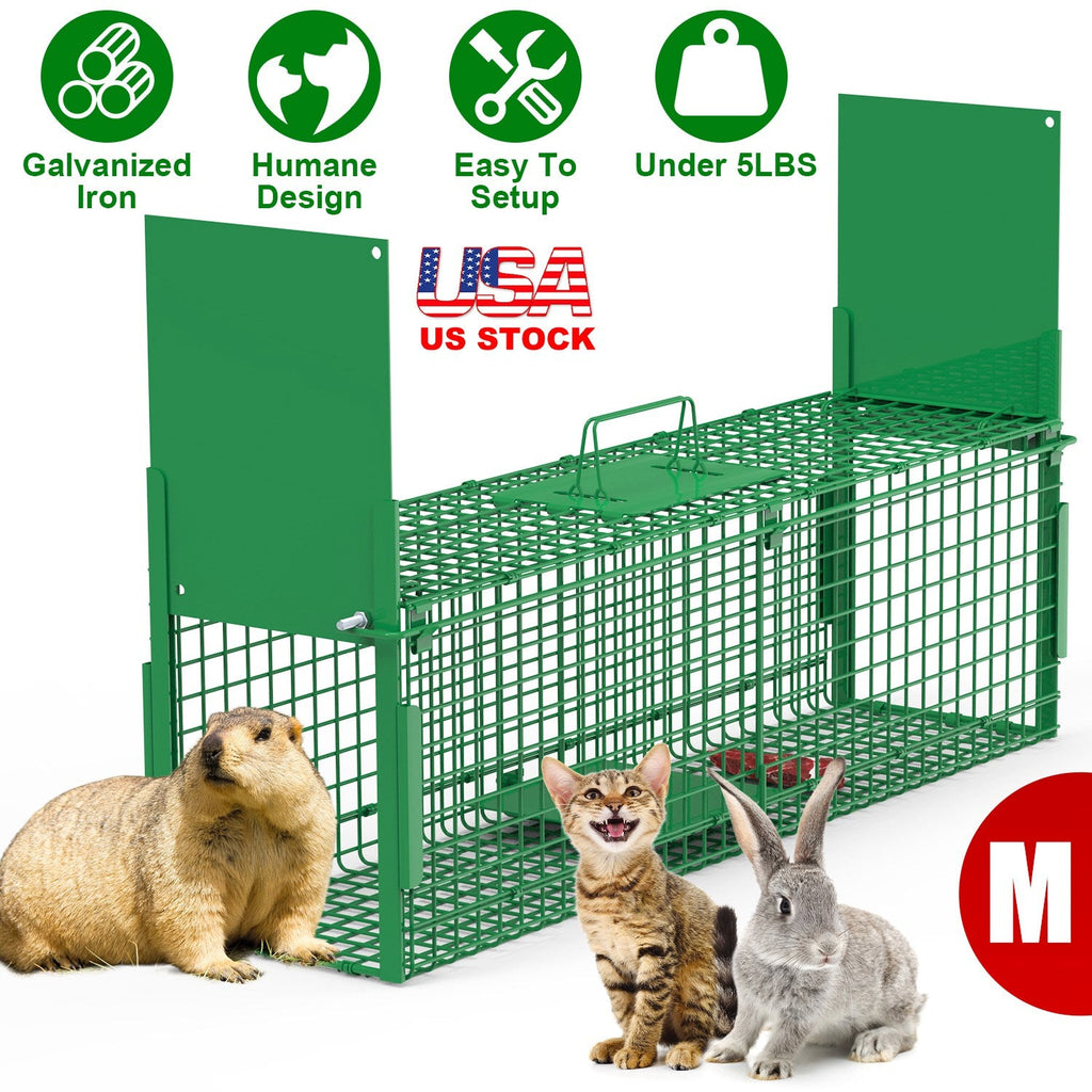 Humane Live Animal Trap – 40" (Raccoon & Opossum)