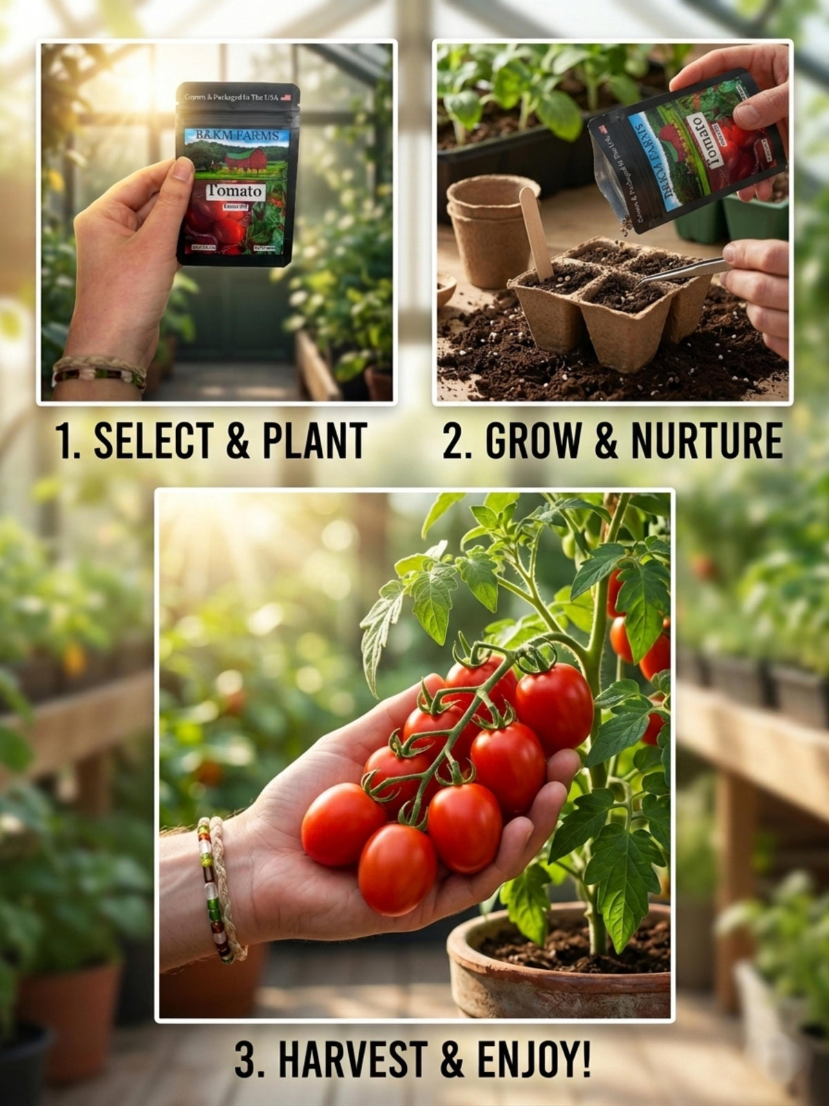 Heirloom Seed Vault – 50 Vegetable & Herb Varieties, 50,000 Seeds