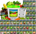Heirloom Seed Vault – 50 Vegetable & Herb Varieties, 50,000 Seeds