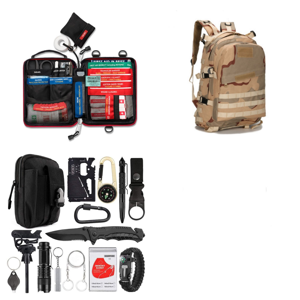 Multi-Function Camping Survival Tool