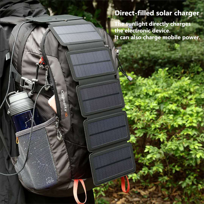 Folding Solar Panel Phone Charger – 4, 5 or 6 Panel