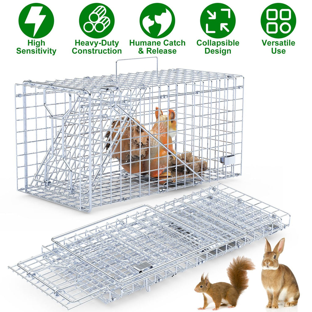 Humane Live Animal Traps – 18" 2-Pack