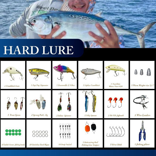 120-Piece Complete Tackle Kit
