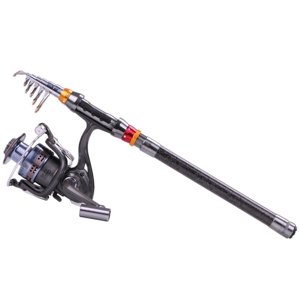 Telescopic Travel Fishing Kit – Rod, Reel, Line & Lures