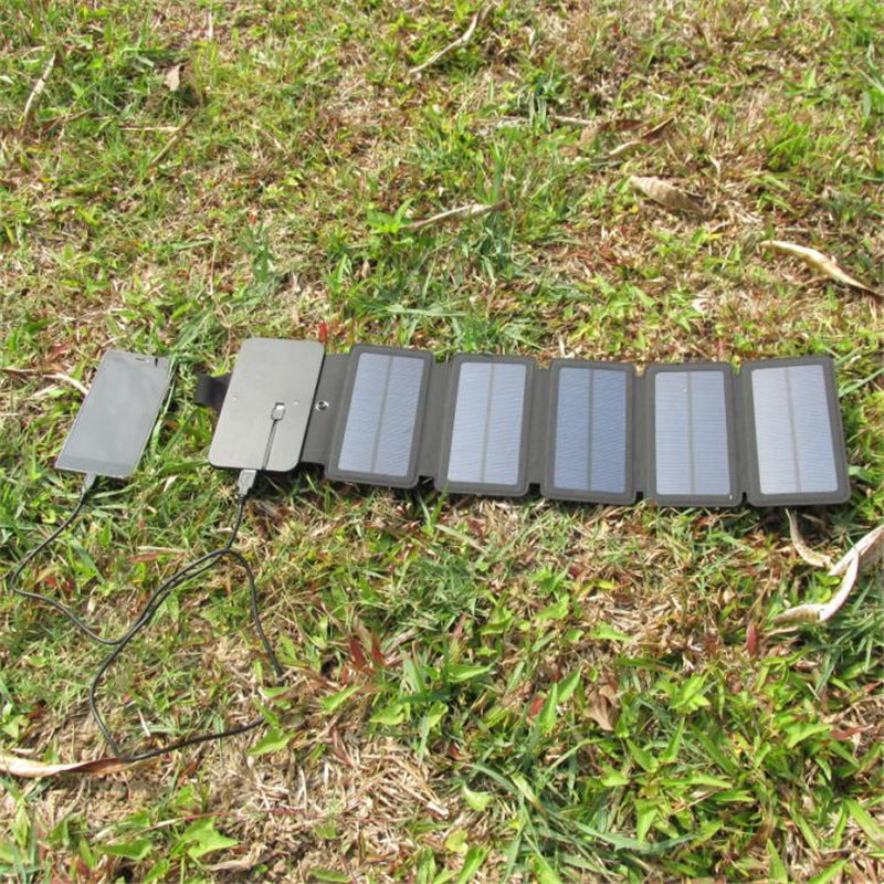 Folding Solar Panel Phone Charger – 4, 5 or 6 Panel