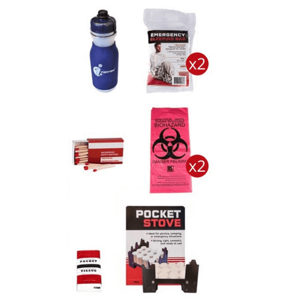 3-Day Emergency Food & Survival Kit – Rolling Camo Bag