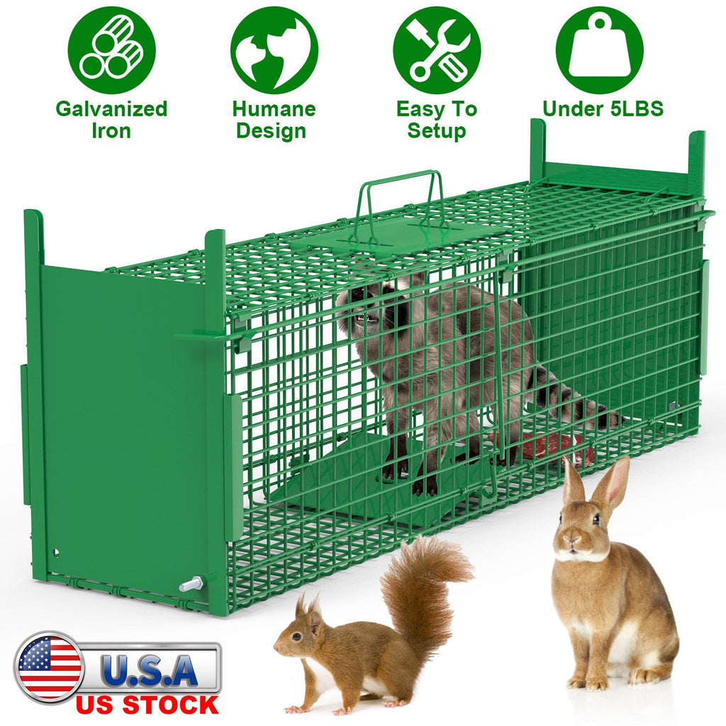 Humane Two-Door Live Animal Trap – 38"