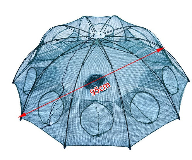 Collapsible Fish & Shrimp Trap – Multi-Entry