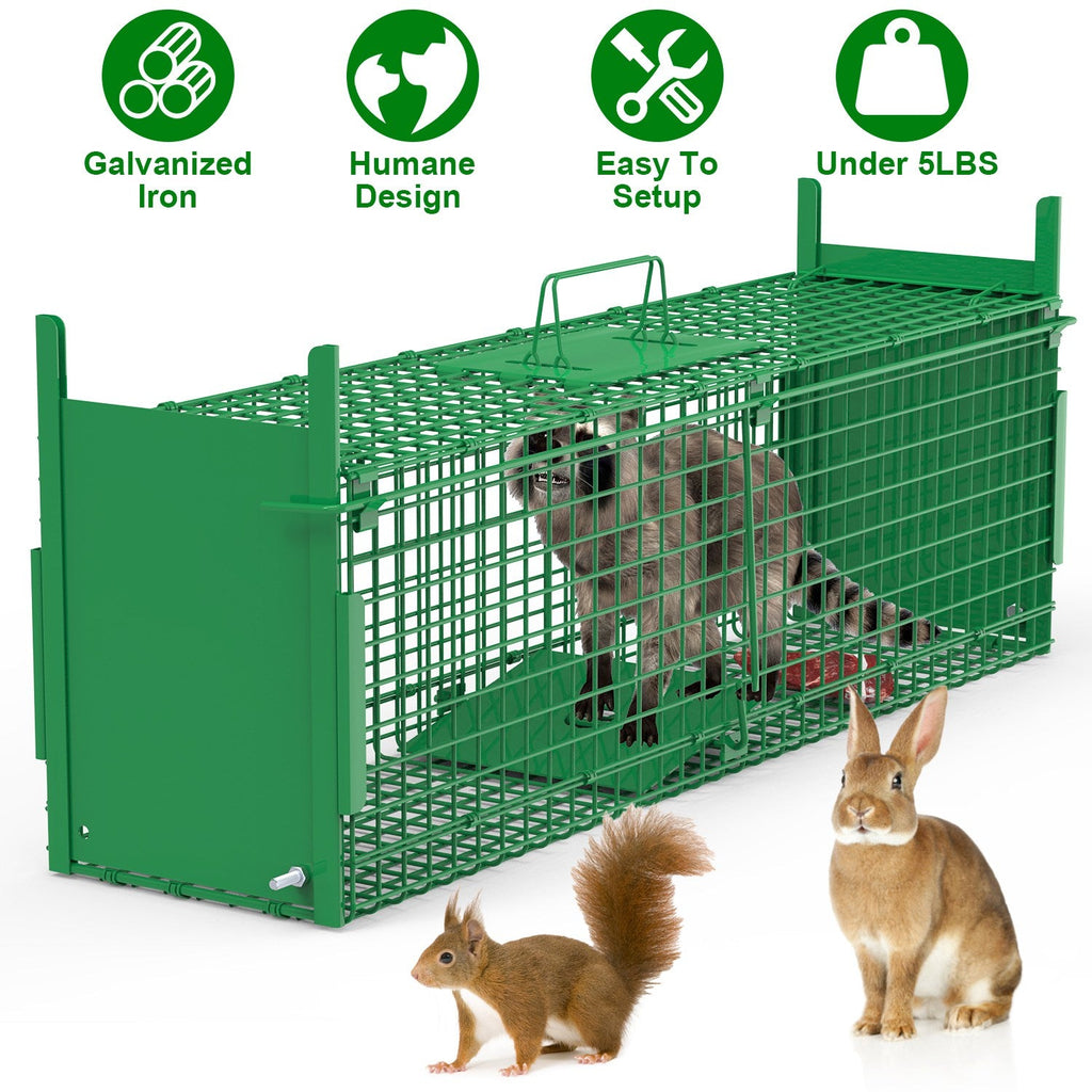 Humane Two-Door Live Animal Trap – 38"