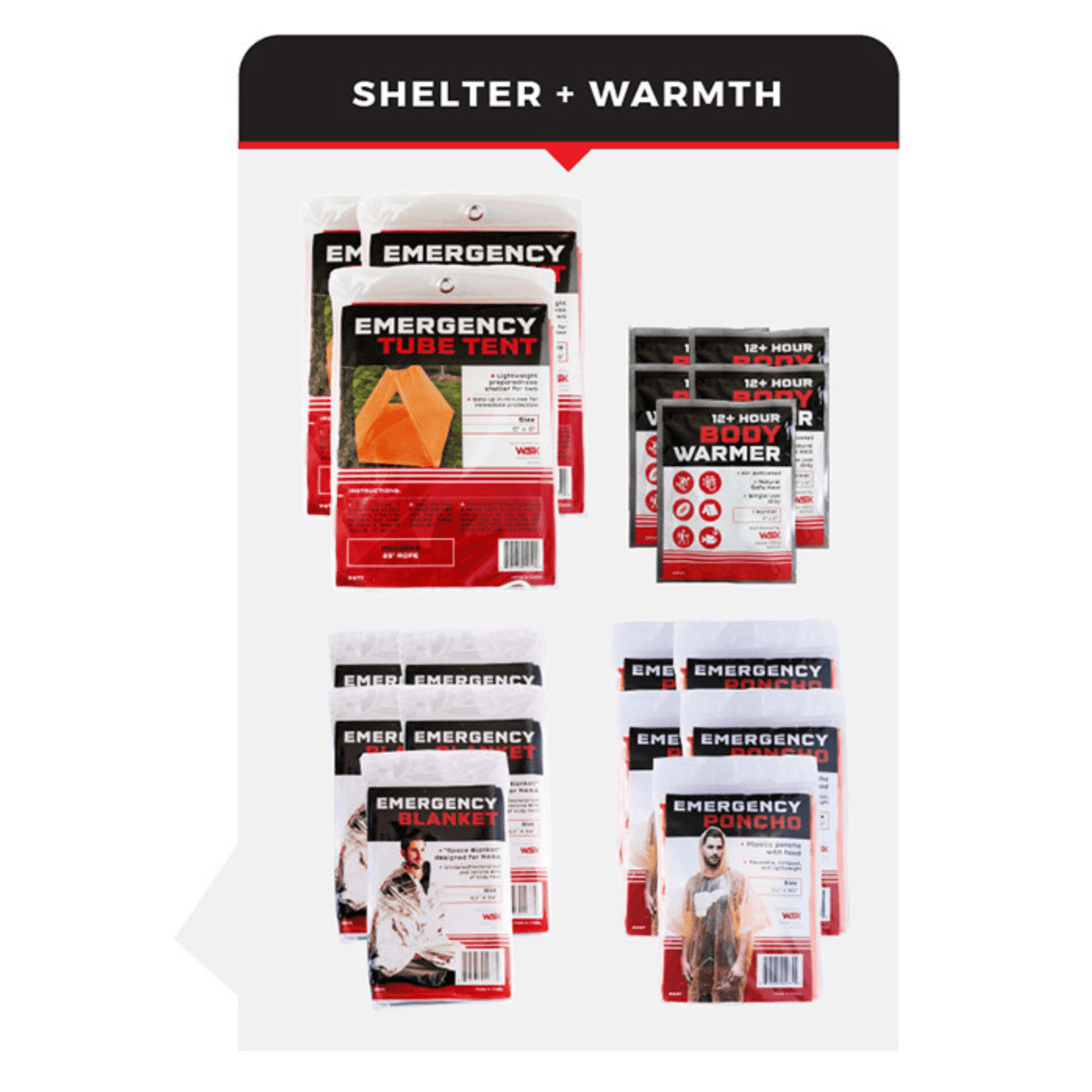5-Person 72-Hour Emergency Survival Bucket Kit