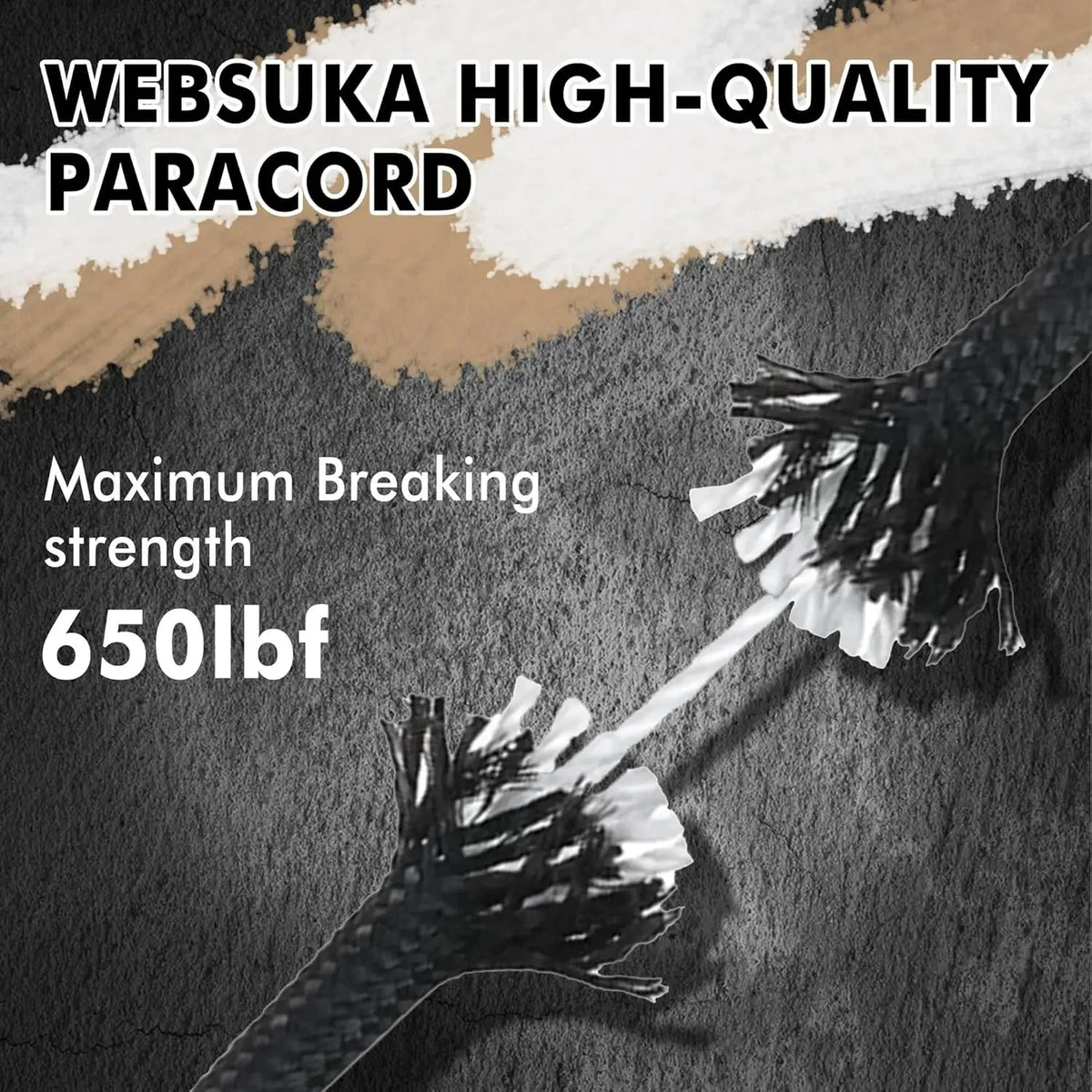 9-Core 650 lb Tactical Survival Paracord