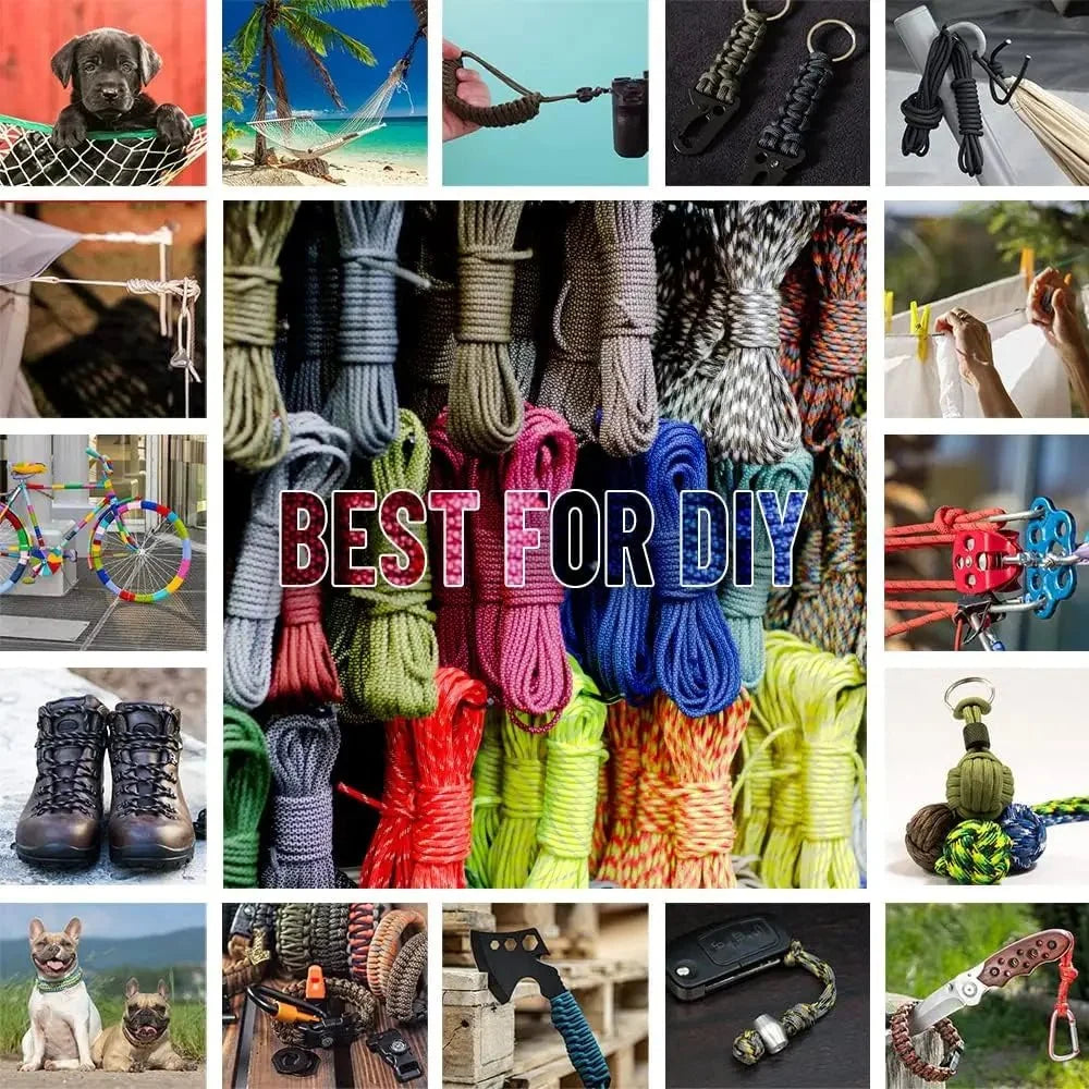 9-Core 650 lb Tactical Survival Paracord