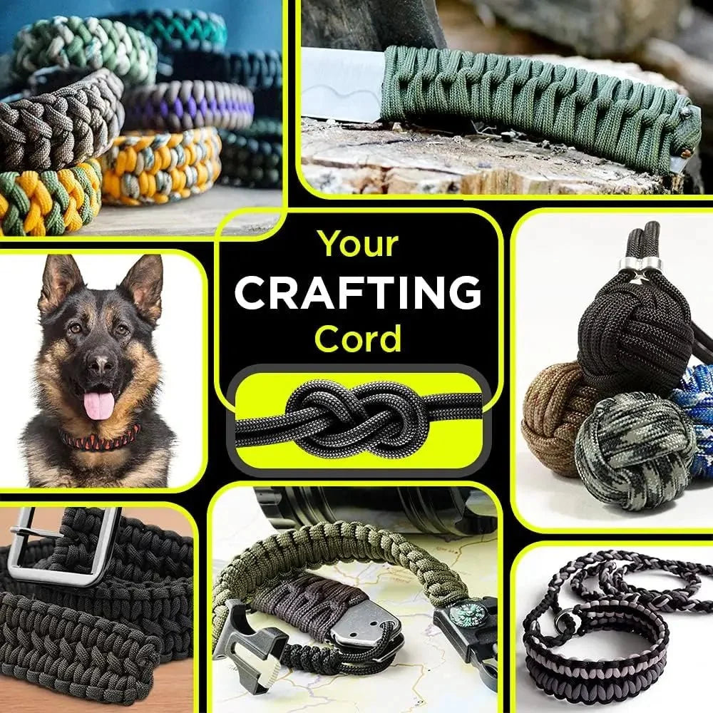 9-Core 650 lb Tactical Survival Paracord