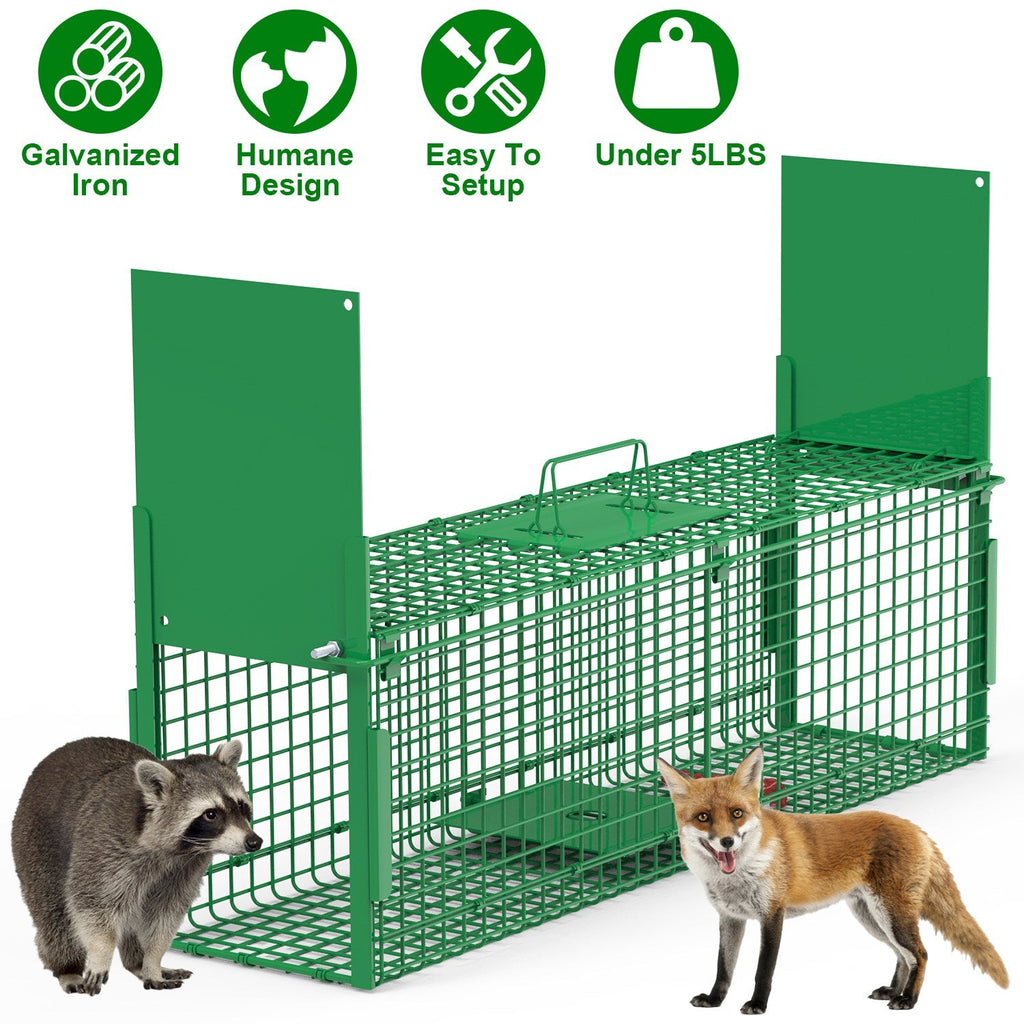 Humane Two-Door Live Animal Trap – 38"