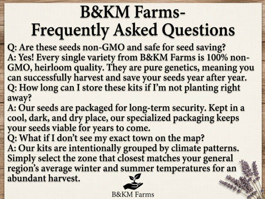 Heirloom Seed Vault – 50 Vegetable & Herb Varieties, 50,000 Seeds