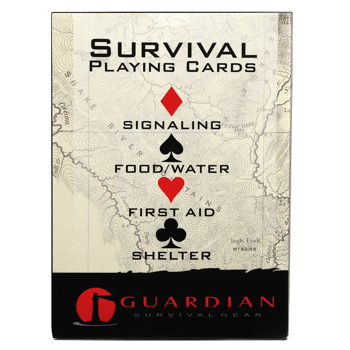 Survival Skills Playing Cards