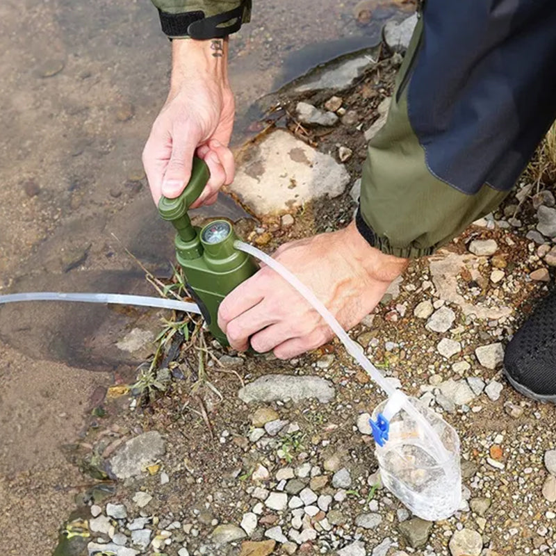 Portable Water Filter Pump – 0.01 Micron, 793-Gallon Capacity