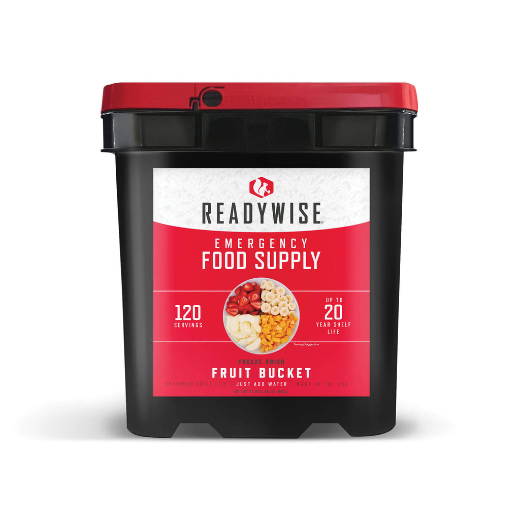 Freeze-Dried Fruit Bucket – 120 Servings