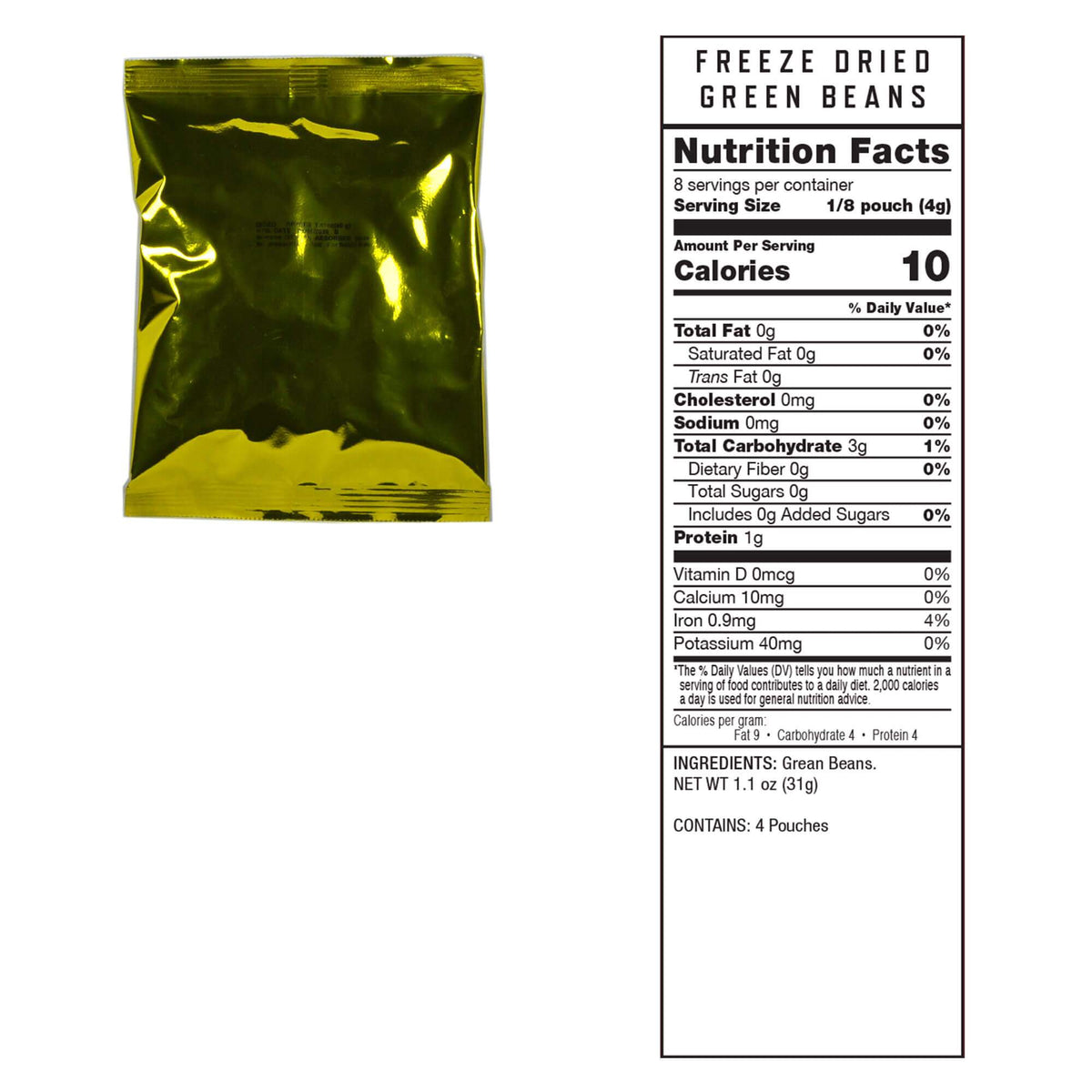 Freeze-Dried Vegetable Bucket – 120 Servings, 25-Year Shelf Life