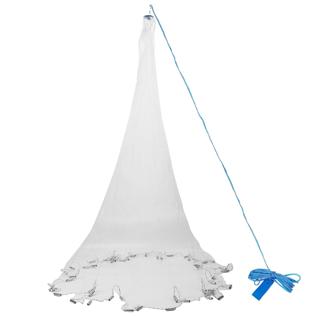 8 ft Bait Cast Net with Weighted Chain