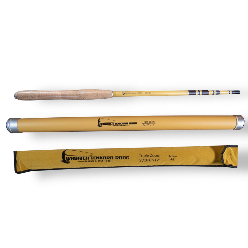 Hankyu Triple-Zoom Tenkara Rod – 9 to 12 ft
