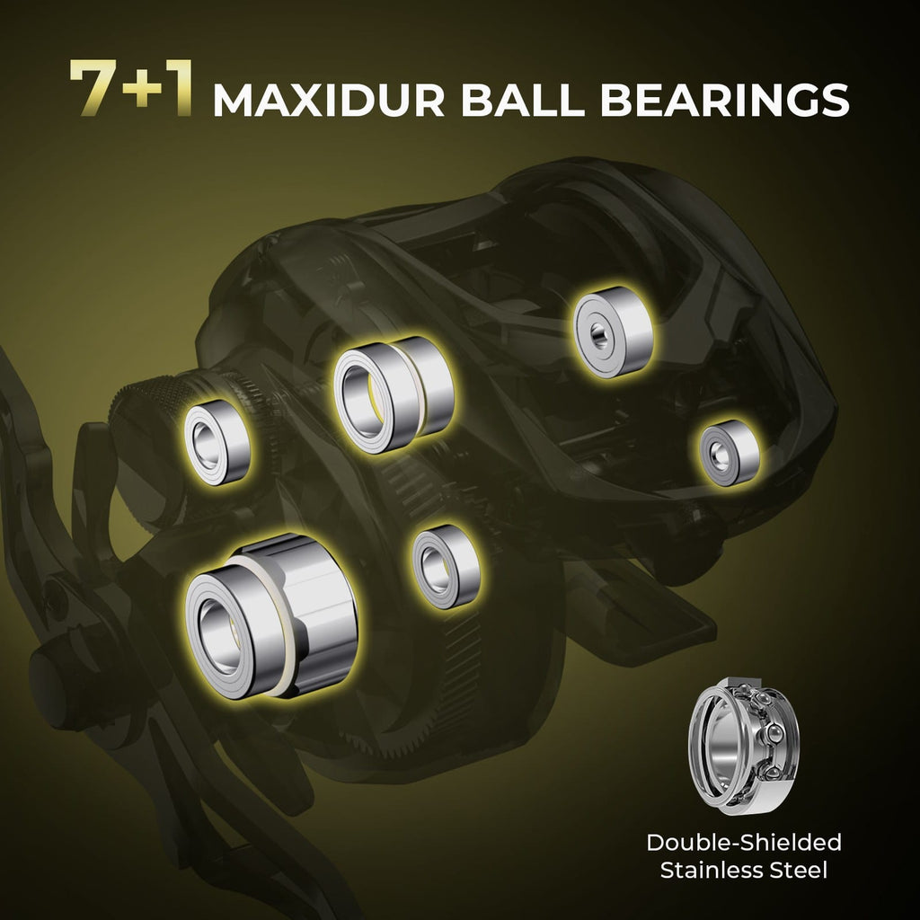 KastKing Spartacus Defender Twin-Tip Baitcaster Combo