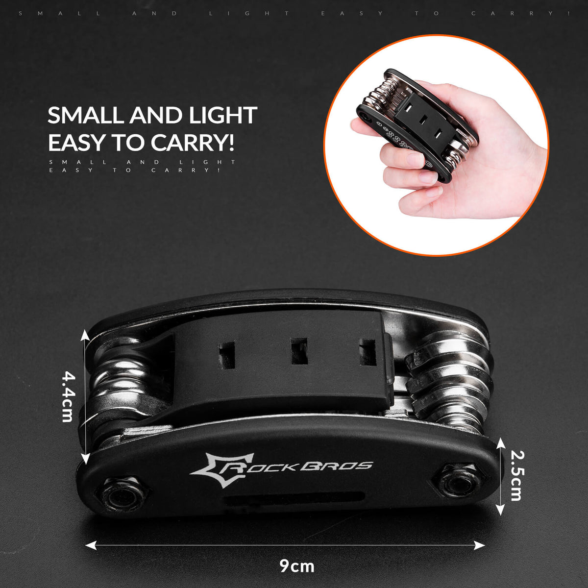 ROCKBROS 16-in-1 Folding Bike Multi-Tool