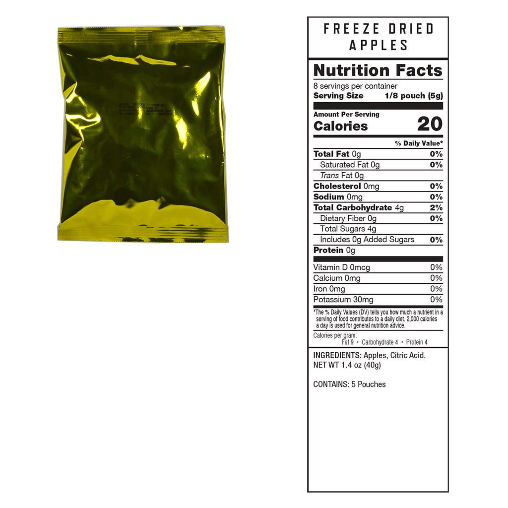 Freeze-Dried Fruit Bucket – 120 Servings