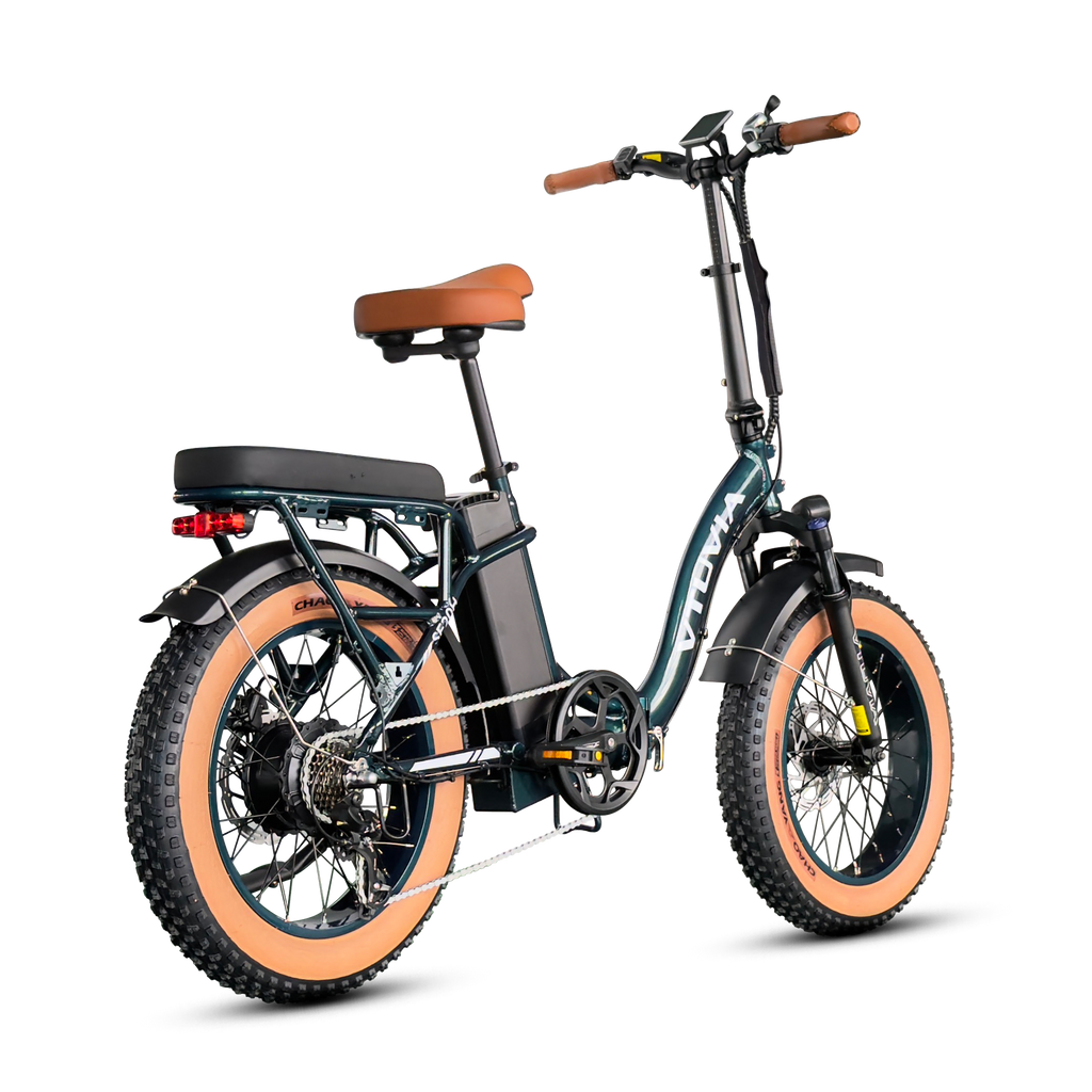 VTUVIA SF20H Folding Cargo E-Bike – 70-Mile Range, Fat Tires