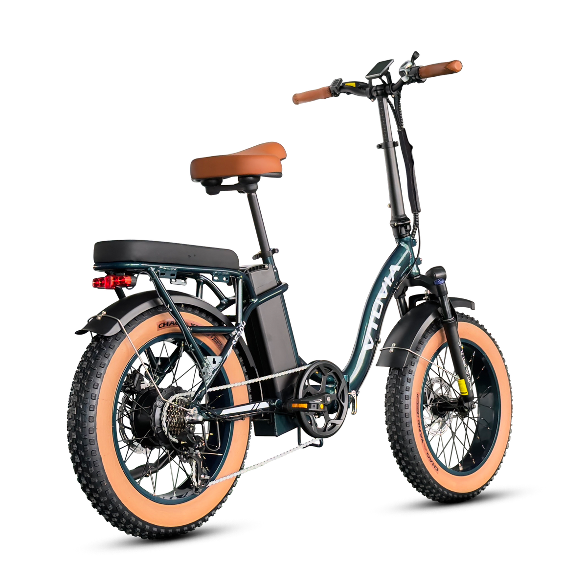 VTUVIA SF20H Folding Cargo E-Bike – 70-Mile Range, Fat Tires
