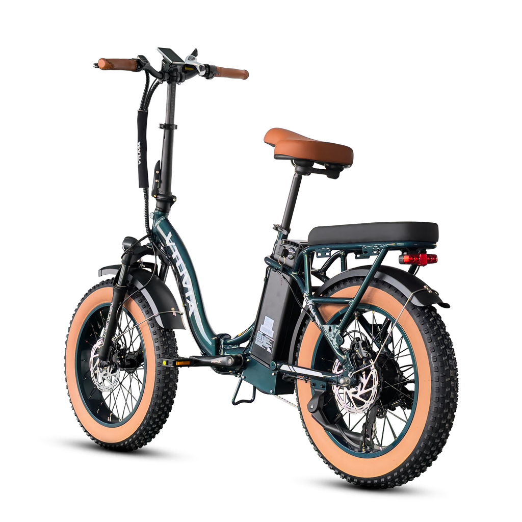 VTUVIA SF20H Folding Cargo E-Bike – 70-Mile Range, Fat Tires