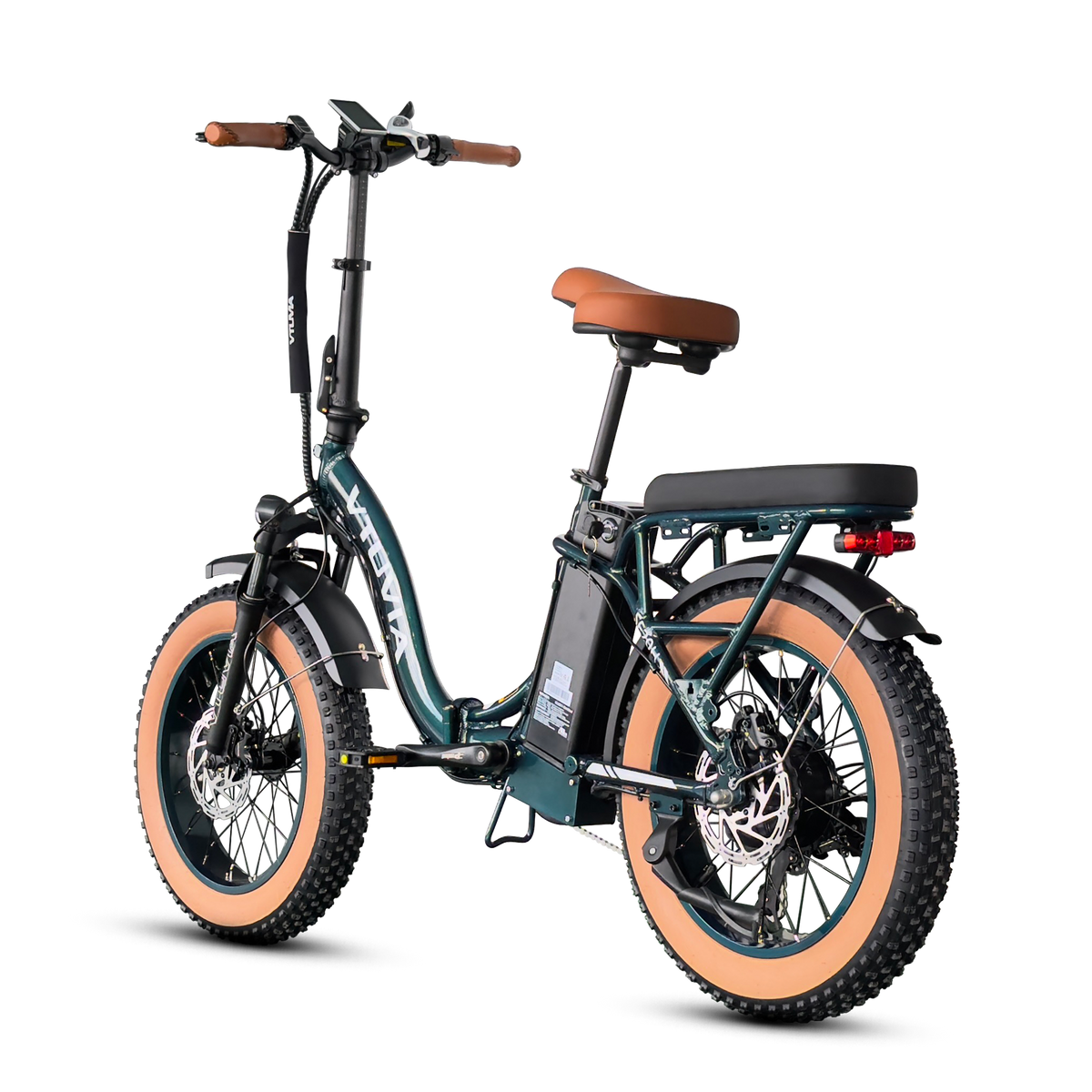 VTUVIA SF20H Folding Cargo E-Bike – 70-Mile Range, Fat Tires