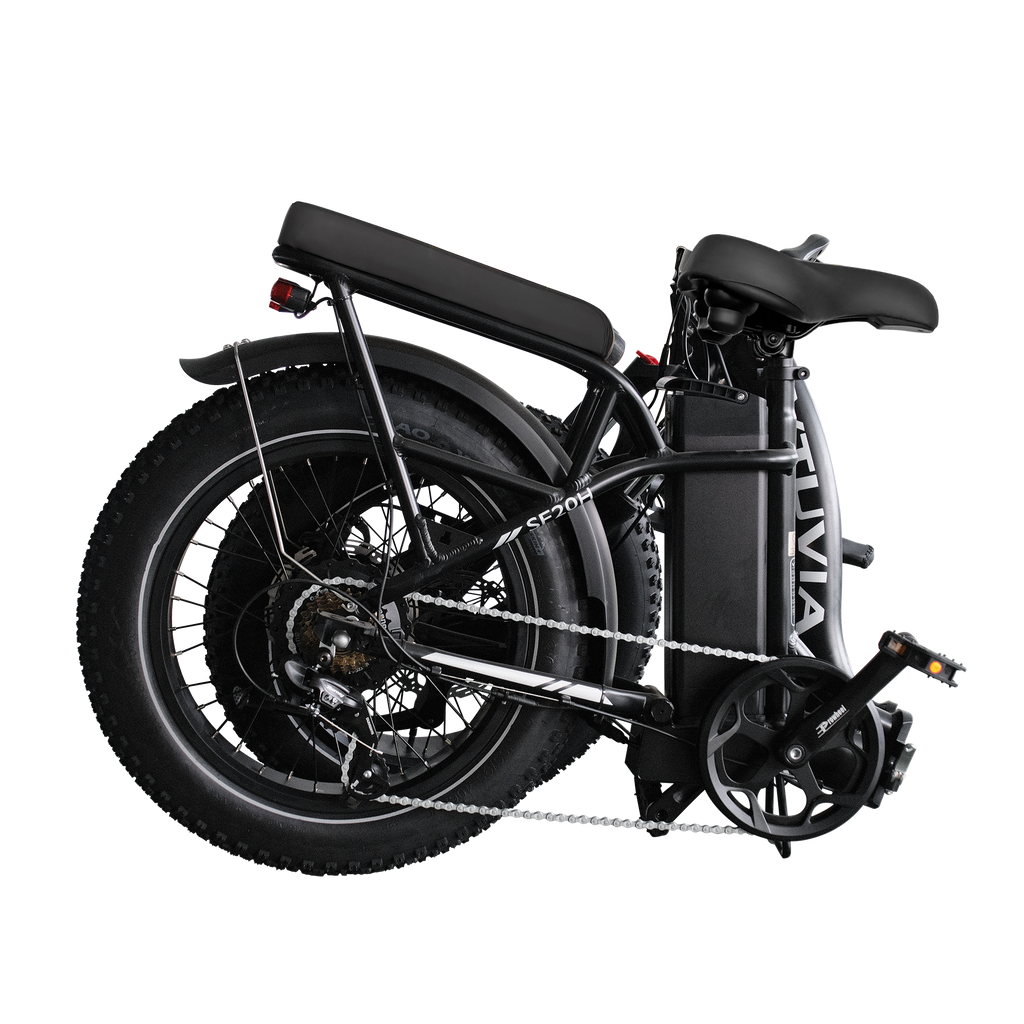 VTUVIA SF20H Folding Cargo E-Bike – 70-Mile Range, Fat Tires