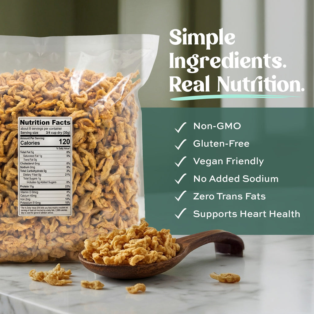 Butler Soy Curls – Non-GMO Plant Protein