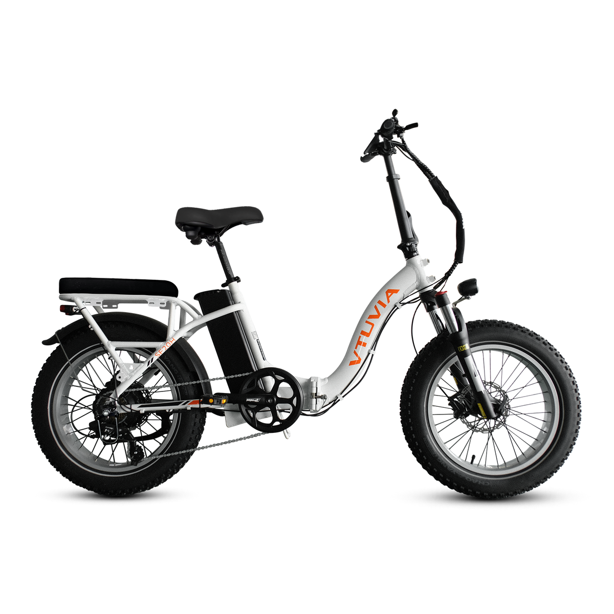 VTUVIA SF20H Folding Cargo E-Bike – 70-Mile Range, Fat Tires