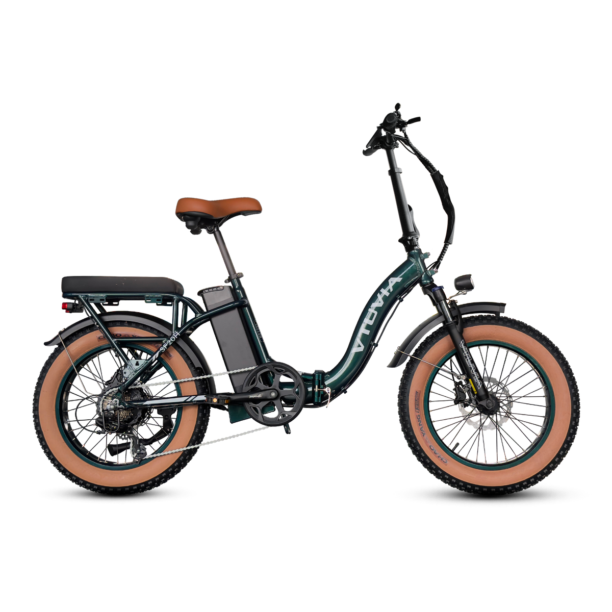 VTUVIA SF20H Folding Cargo E-Bike – 70-Mile Range, Fat Tires